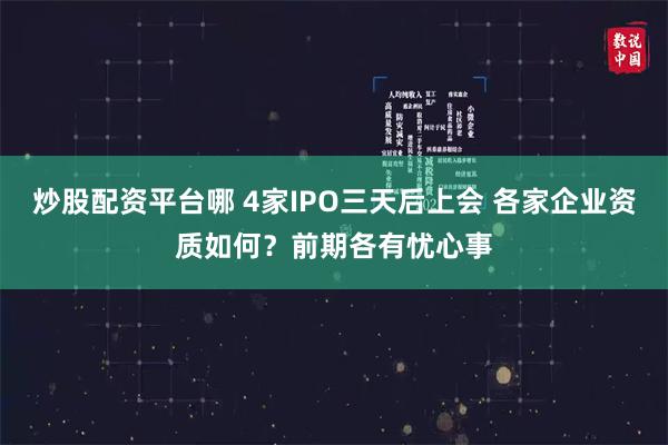 炒股配资平台哪 4家IPO三天后上会 各家企业资质如何？前期各有忧心事